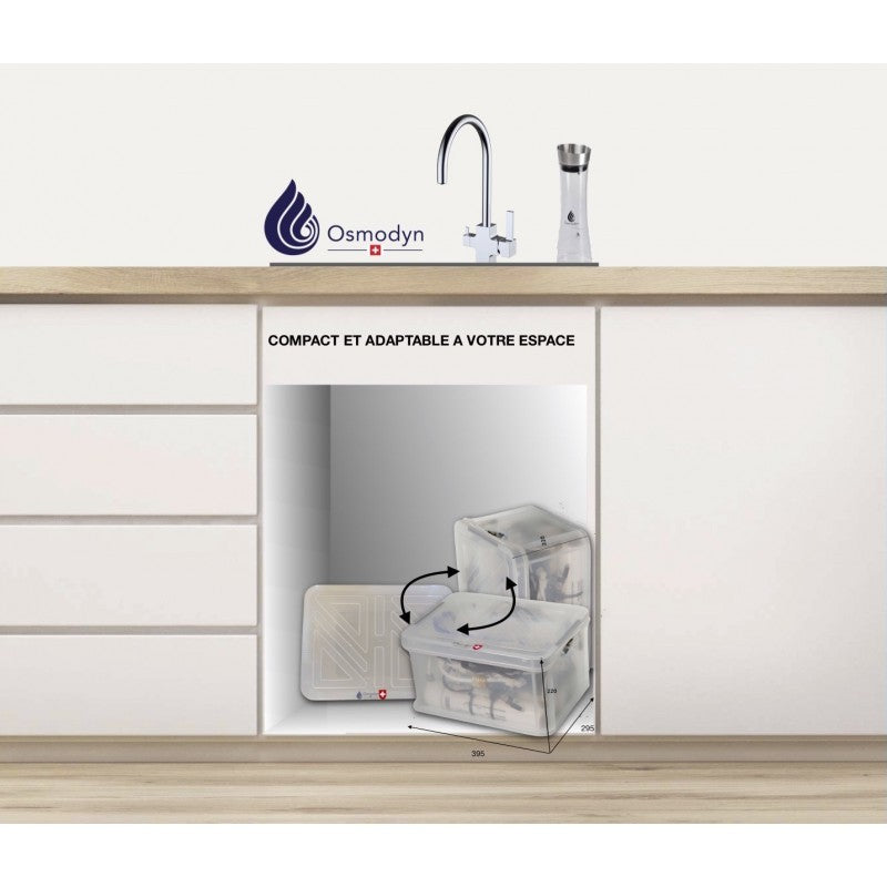 Osmodyn Elixir-Odemer, vortex verre et plasma marin de quinton