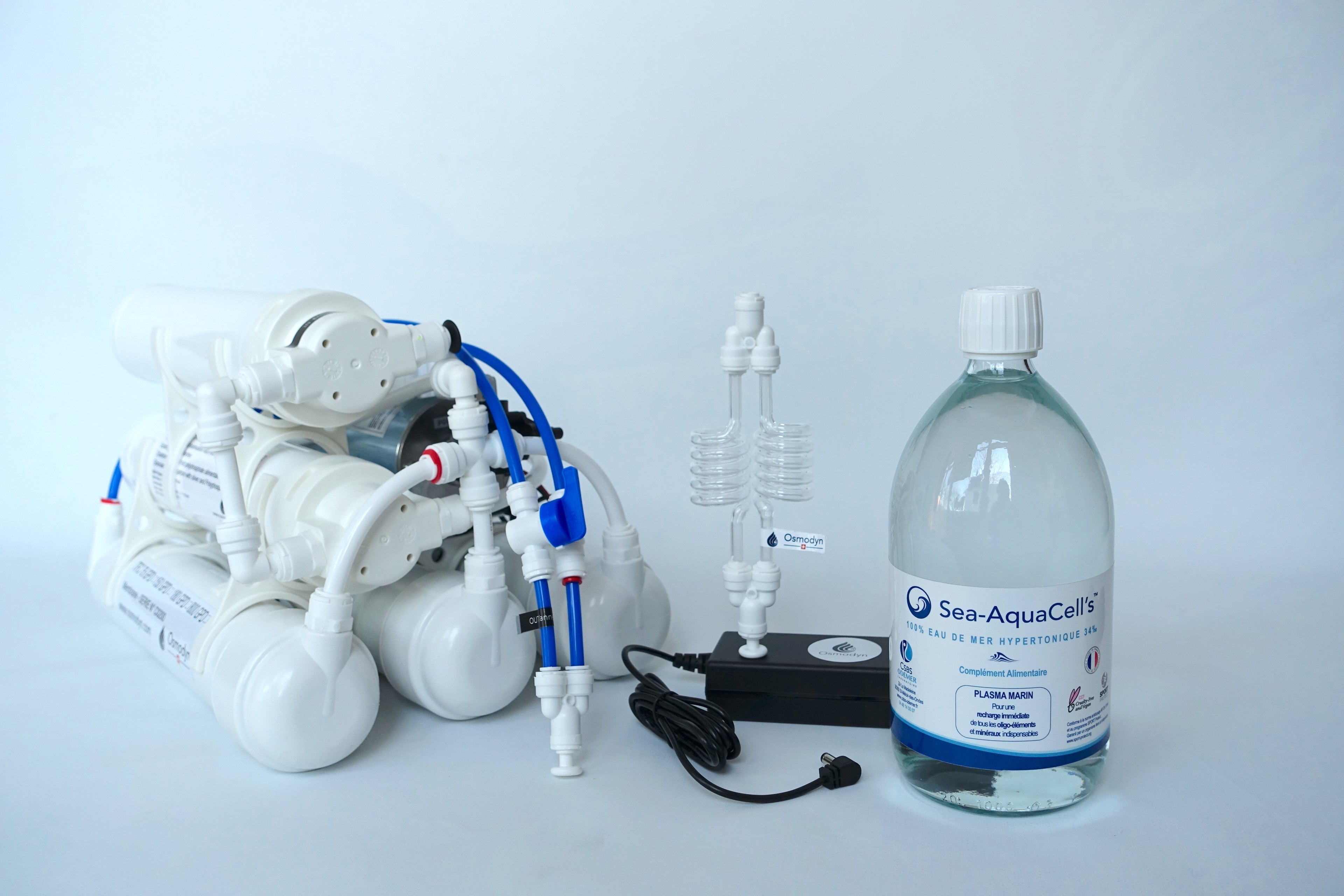 Osmodyn Elixir-Odemer, vortex verre et plasma marin de quinton