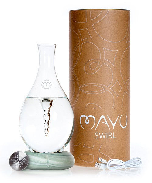 Carafe en verre à vortex - Mayu