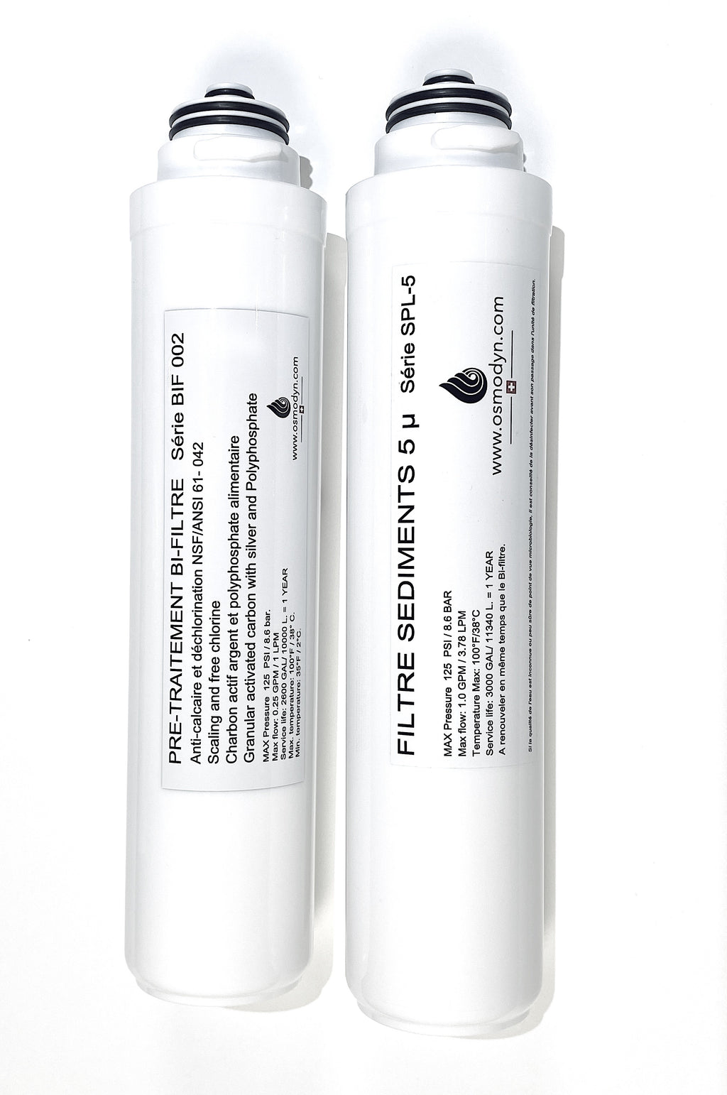 Kit de Renouvellement osmoseur PLASMA de Quinton