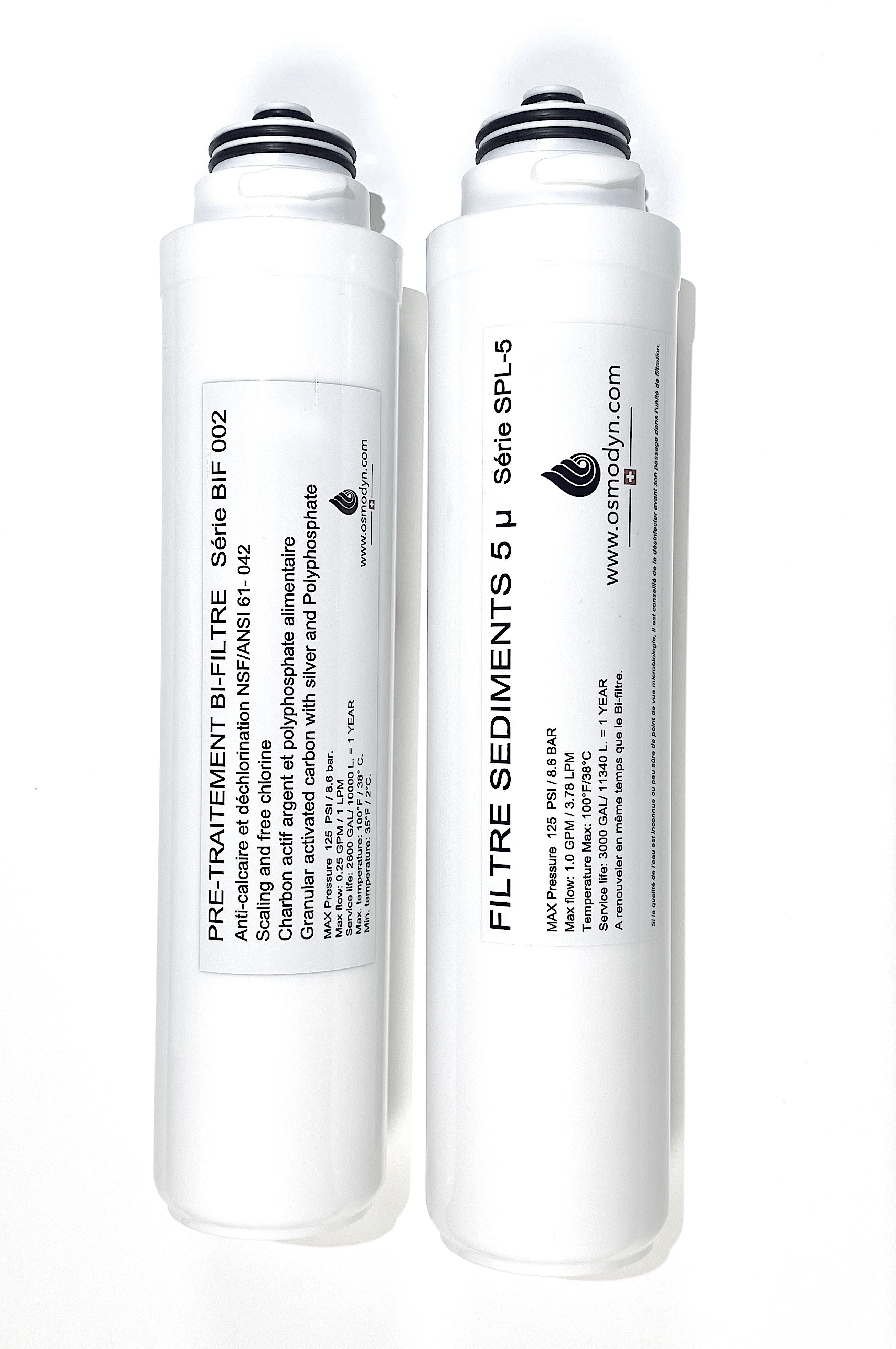 Kit de Renouvellement osmoseur PLASMA de Quinton