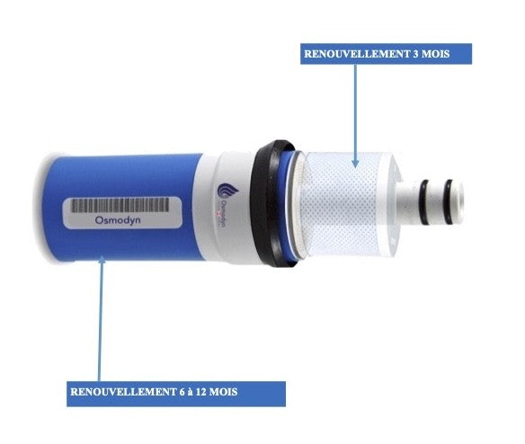 Renouvellement osmoseur NOMADE